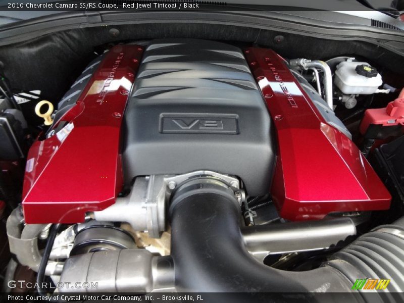 Red Jewel Tintcoat / Black 2010 Chevrolet Camaro SS/RS Coupe