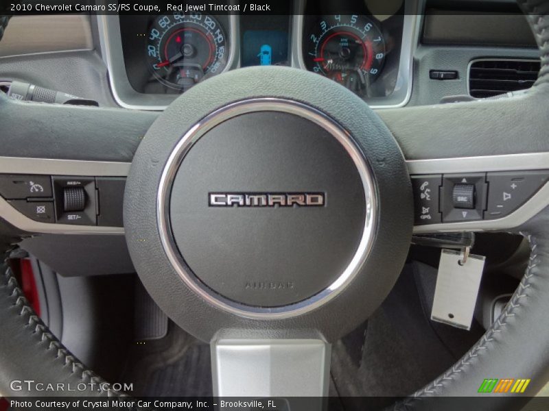 Red Jewel Tintcoat / Black 2010 Chevrolet Camaro SS/RS Coupe