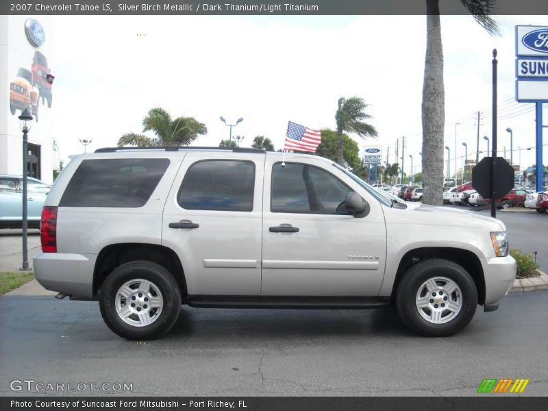 Silver Birch Metallic / Dark Titanium/Light Titanium 2007 Chevrolet Tahoe LS