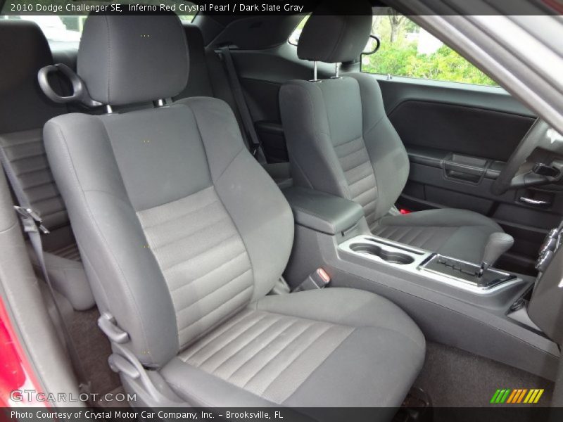 Inferno Red Crystal Pearl / Dark Slate Gray 2010 Dodge Challenger SE