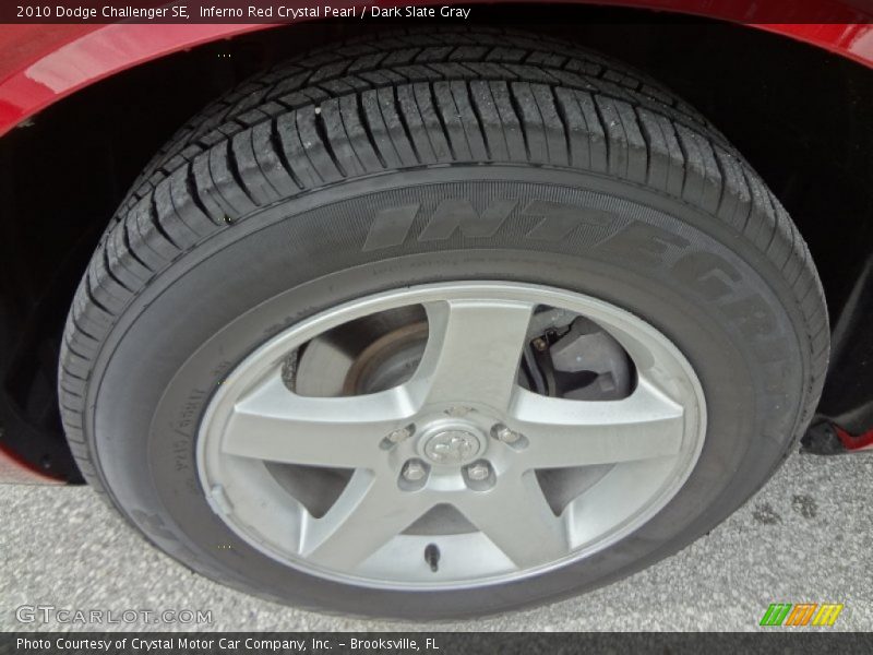 Inferno Red Crystal Pearl / Dark Slate Gray 2010 Dodge Challenger SE