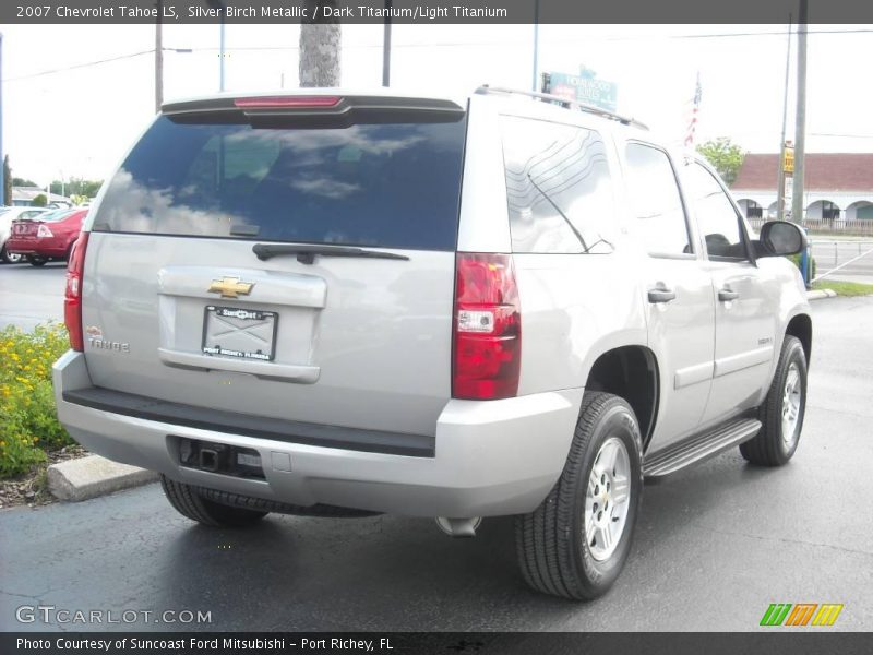 Silver Birch Metallic / Dark Titanium/Light Titanium 2007 Chevrolet Tahoe LS