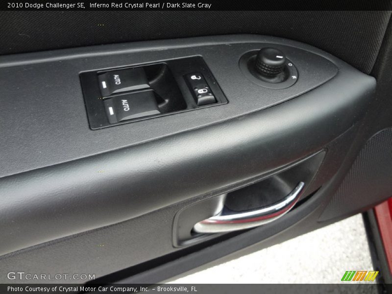 Inferno Red Crystal Pearl / Dark Slate Gray 2010 Dodge Challenger SE