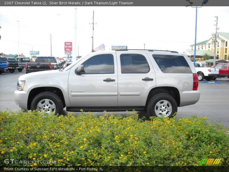 Silver Birch Metallic / Dark Titanium/Light Titanium 2007 Chevrolet Tahoe LS