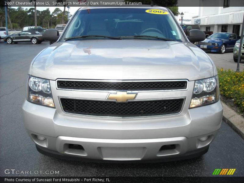 Silver Birch Metallic / Dark Titanium/Light Titanium 2007 Chevrolet Tahoe LS