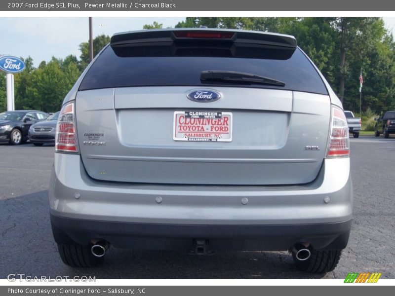 Pewter Metallic / Charcoal Black 2007 Ford Edge SEL Plus