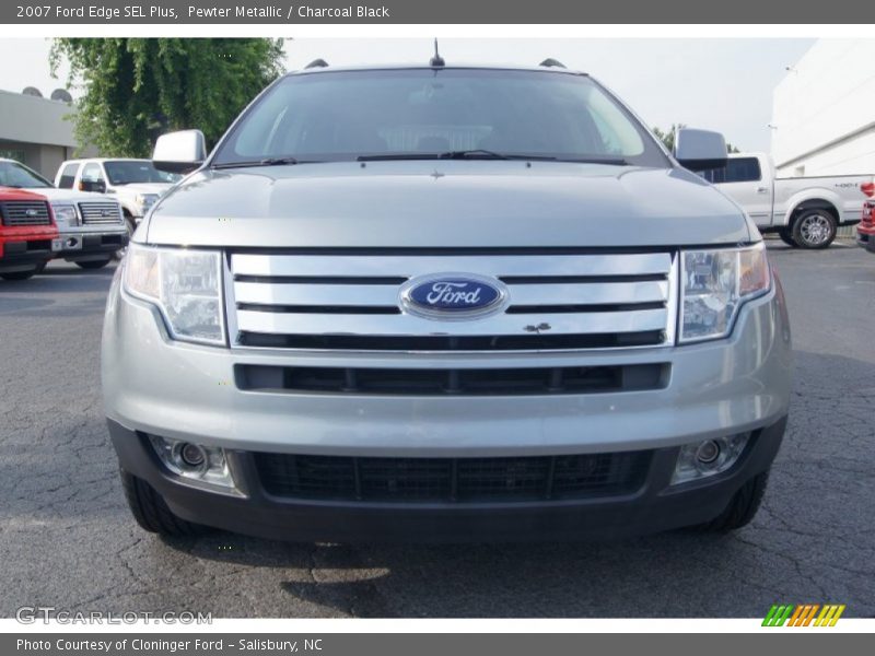Pewter Metallic / Charcoal Black 2007 Ford Edge SEL Plus