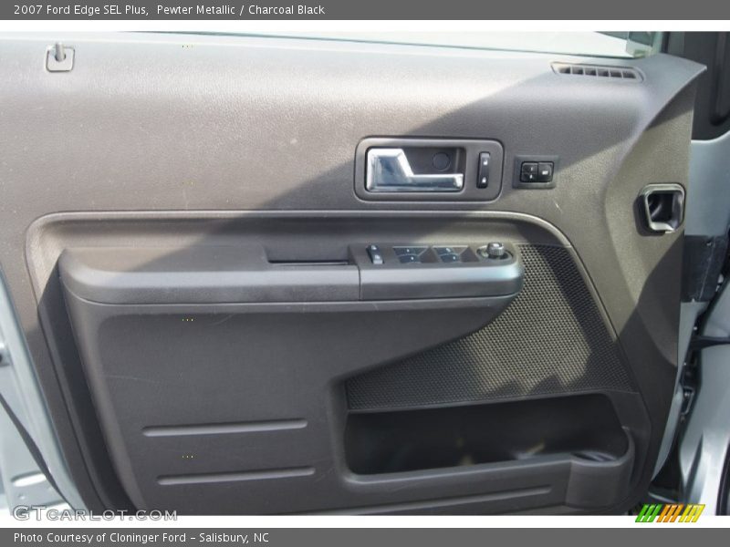 Pewter Metallic / Charcoal Black 2007 Ford Edge SEL Plus