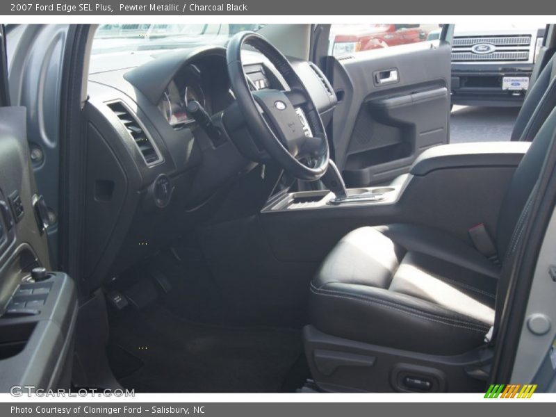 Pewter Metallic / Charcoal Black 2007 Ford Edge SEL Plus