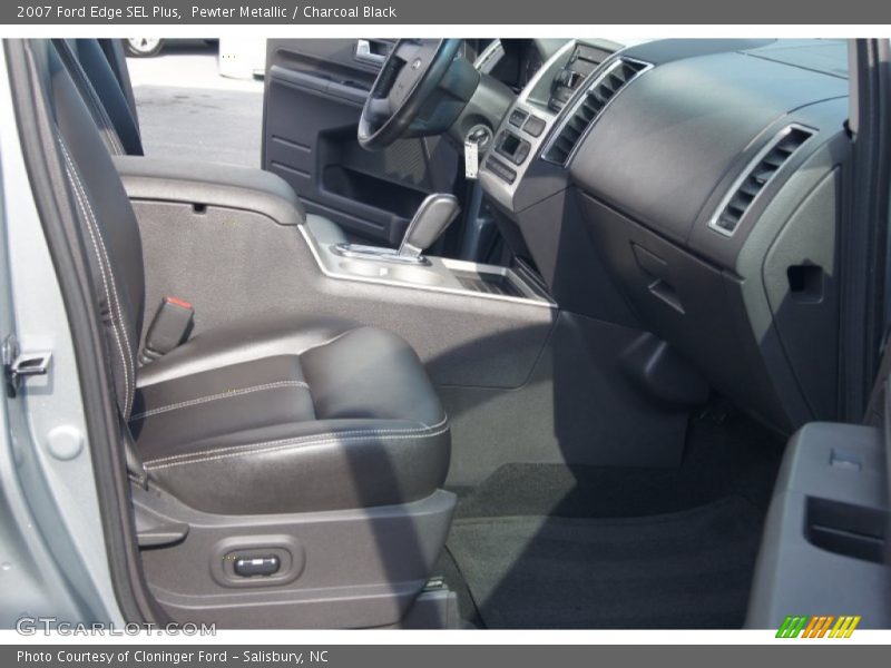 Pewter Metallic / Charcoal Black 2007 Ford Edge SEL Plus