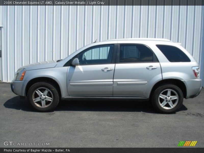 Galaxy Silver Metallic / Light Gray 2006 Chevrolet Equinox LT AWD
