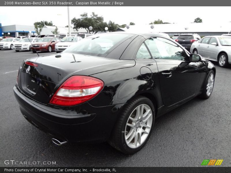  2008 SLK 350 Roadster Caspian Blue Metallic