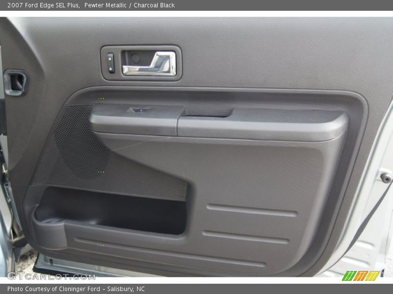 Pewter Metallic / Charcoal Black 2007 Ford Edge SEL Plus