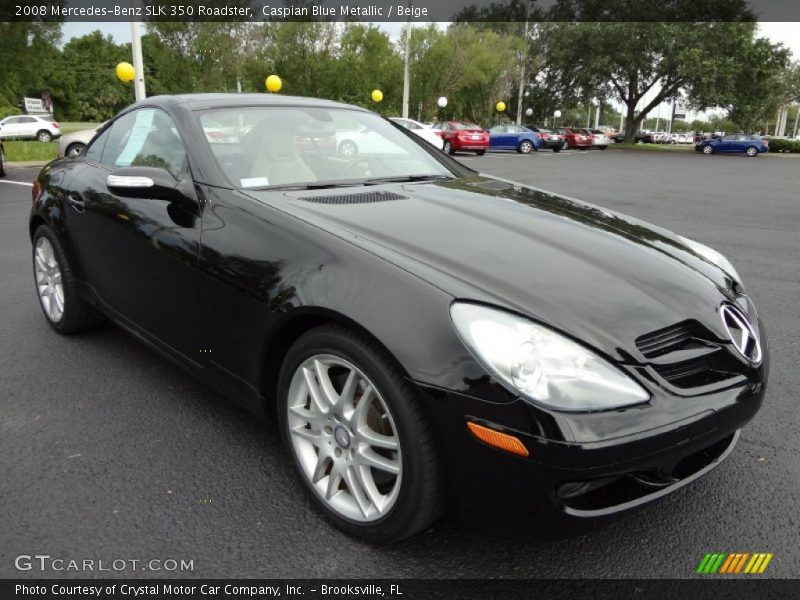 Front 3/4 View of 2008 SLK 350 Roadster