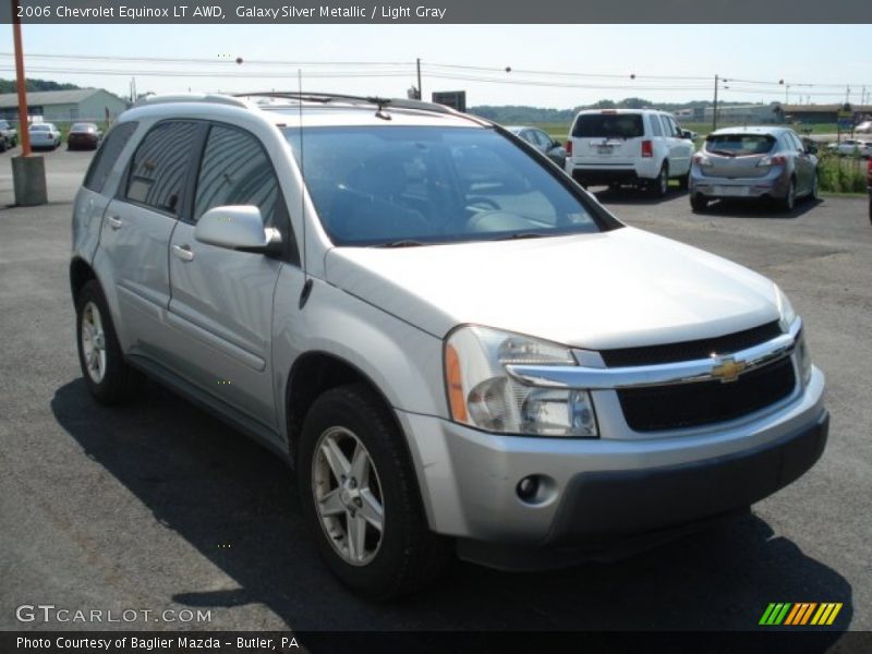 Galaxy Silver Metallic / Light Gray 2006 Chevrolet Equinox LT AWD