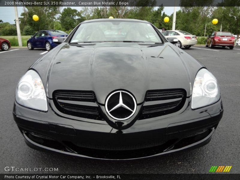  2008 SLK 350 Roadster Caspian Blue Metallic