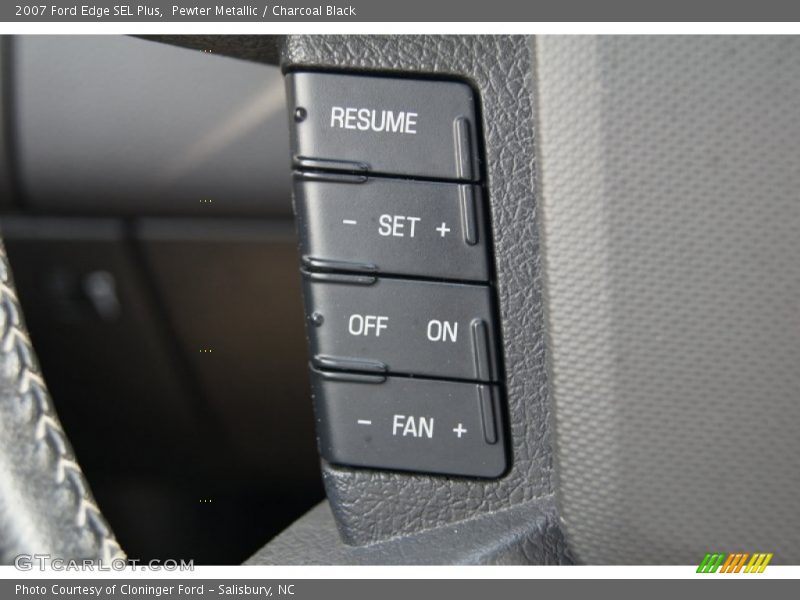 Pewter Metallic / Charcoal Black 2007 Ford Edge SEL Plus