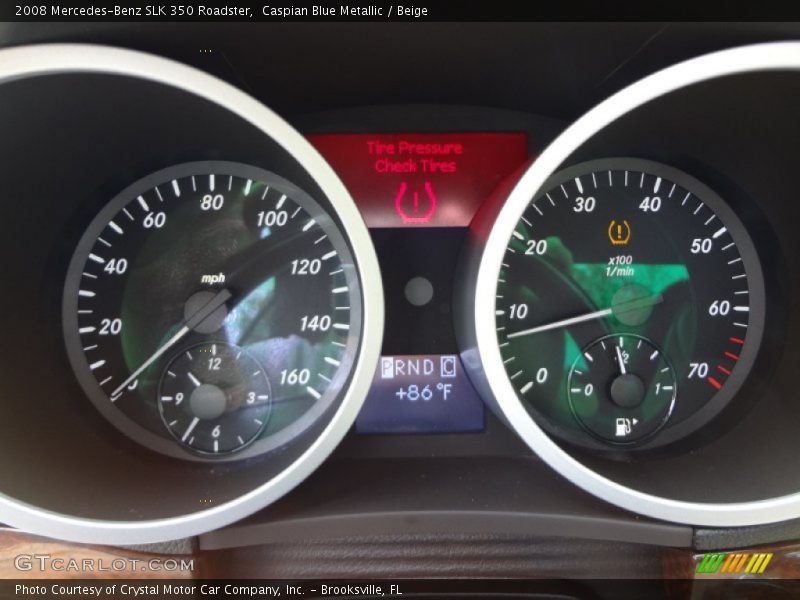  2008 SLK 350 Roadster 350 Roadster Gauges
