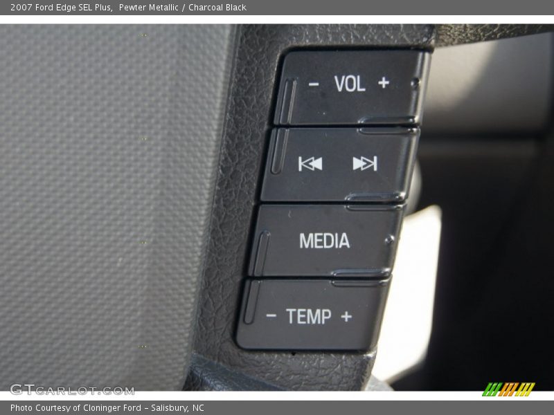 Pewter Metallic / Charcoal Black 2007 Ford Edge SEL Plus
