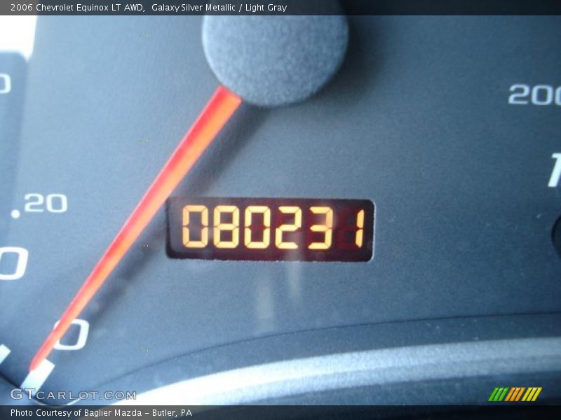 Galaxy Silver Metallic / Light Gray 2006 Chevrolet Equinox LT AWD