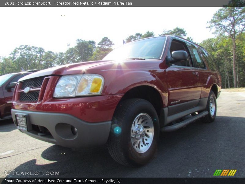 Toreador Red Metallic / Medium Prairie Tan 2001 Ford Explorer Sport