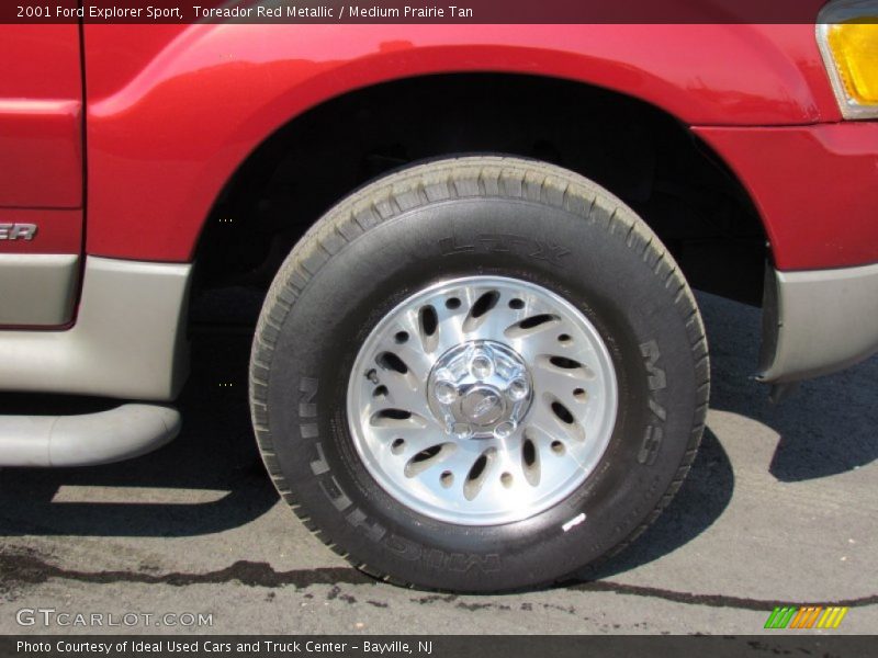 Toreador Red Metallic / Medium Prairie Tan 2001 Ford Explorer Sport