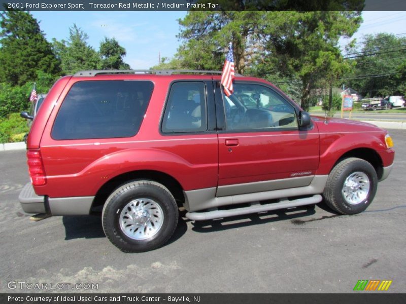 Toreador Red Metallic / Medium Prairie Tan 2001 Ford Explorer Sport