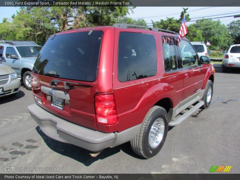 Toreador Red Metallic / Medium Prairie Tan 2001 Ford Explorer Sport
