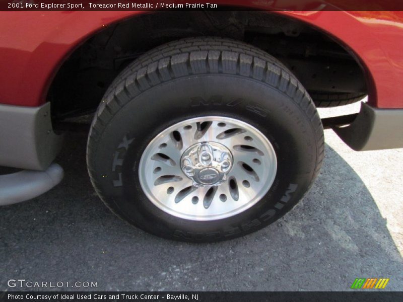 Toreador Red Metallic / Medium Prairie Tan 2001 Ford Explorer Sport