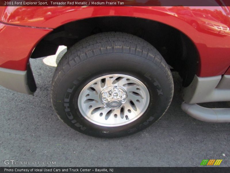 Toreador Red Metallic / Medium Prairie Tan 2001 Ford Explorer Sport