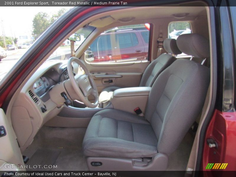 Toreador Red Metallic / Medium Prairie Tan 2001 Ford Explorer Sport