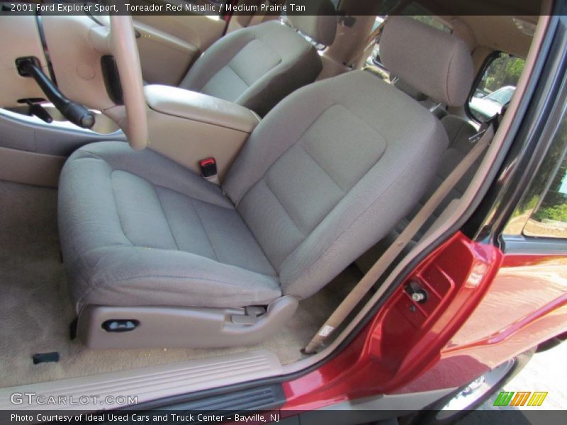 Toreador Red Metallic / Medium Prairie Tan 2001 Ford Explorer Sport
