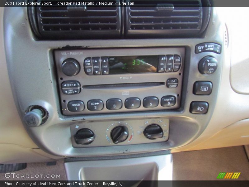 Toreador Red Metallic / Medium Prairie Tan 2001 Ford Explorer Sport