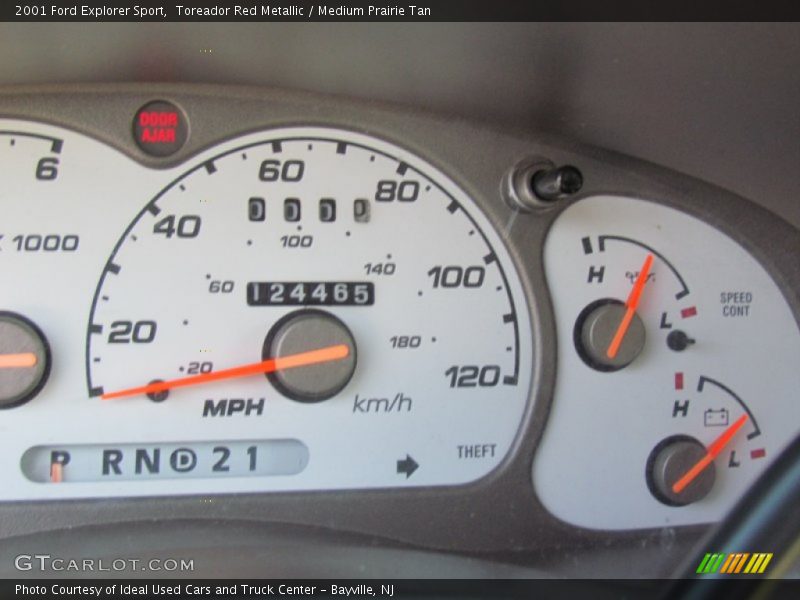 Toreador Red Metallic / Medium Prairie Tan 2001 Ford Explorer Sport