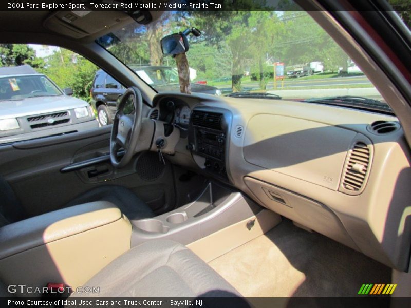 Toreador Red Metallic / Medium Prairie Tan 2001 Ford Explorer Sport