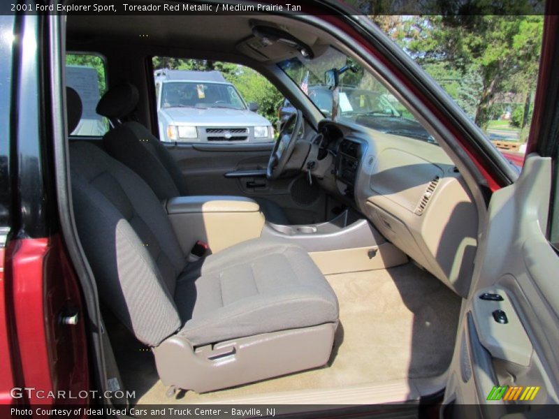 Toreador Red Metallic / Medium Prairie Tan 2001 Ford Explorer Sport