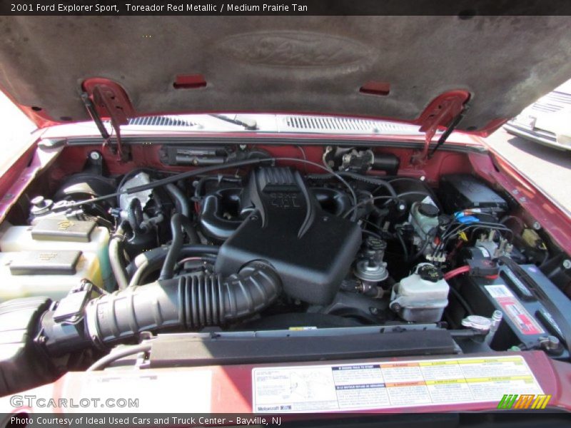 Toreador Red Metallic / Medium Prairie Tan 2001 Ford Explorer Sport