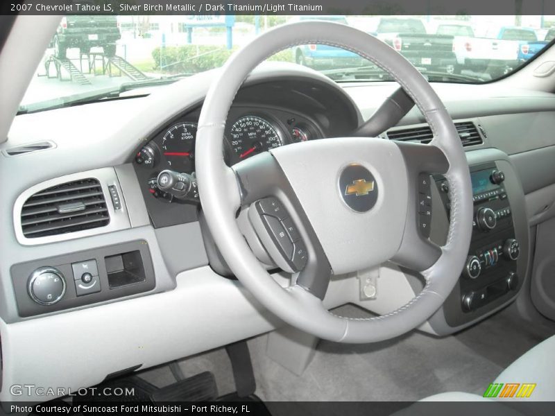 Silver Birch Metallic / Dark Titanium/Light Titanium 2007 Chevrolet Tahoe LS