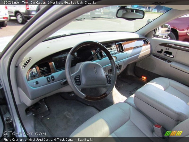  2002 Town Car Cartier Light Graphite Interior