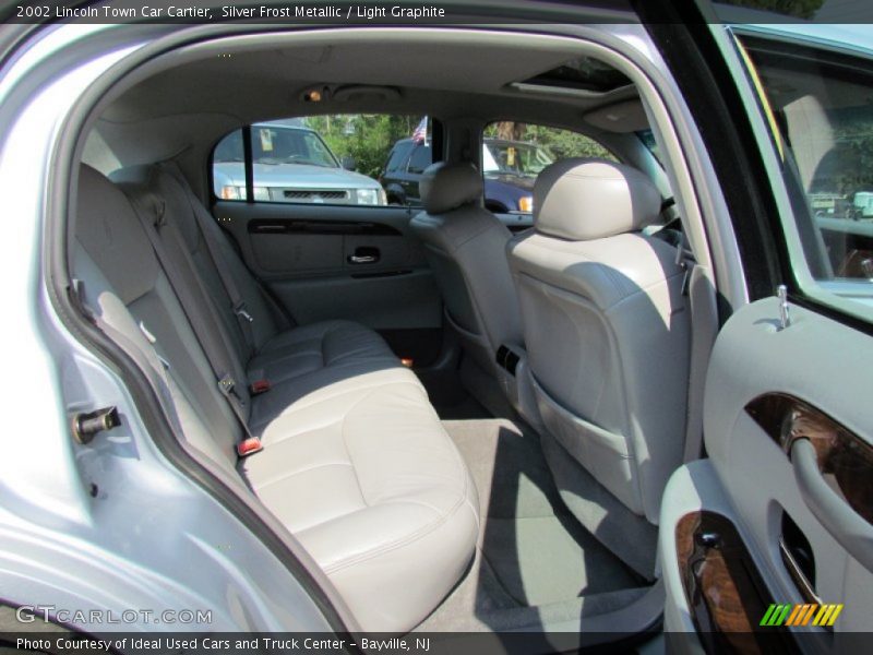 Silver Frost Metallic / Light Graphite 2002 Lincoln Town Car Cartier