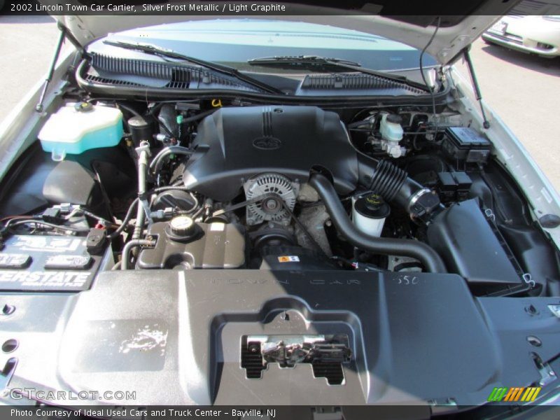 Silver Frost Metallic / Light Graphite 2002 Lincoln Town Car Cartier