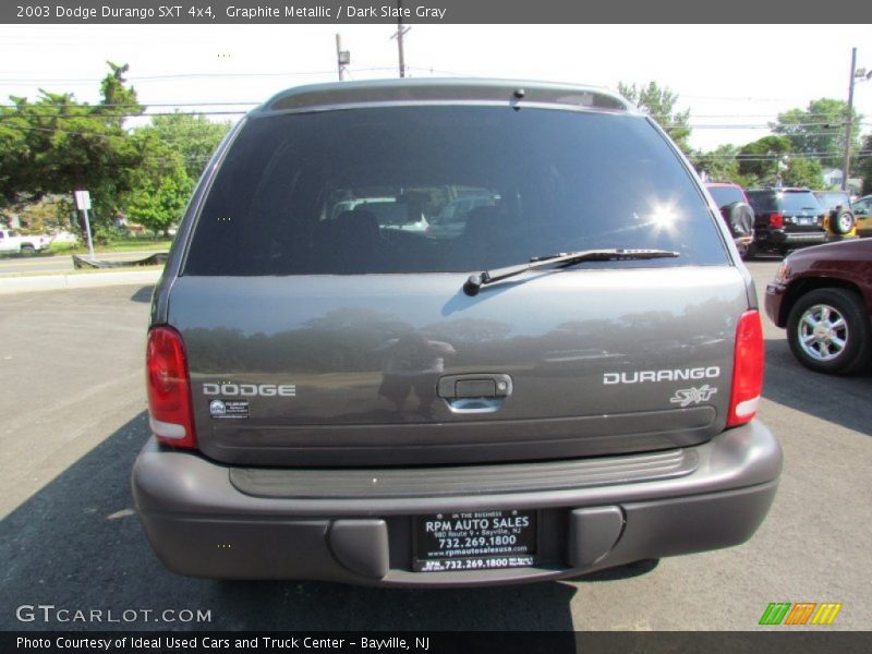 Graphite Metallic / Dark Slate Gray 2003 Dodge Durango SXT 4x4