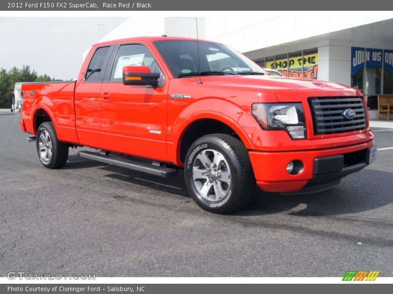 Front 3/4 View of 2012 F150 FX2 SuperCab