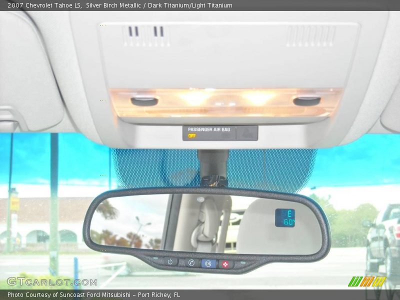 Silver Birch Metallic / Dark Titanium/Light Titanium 2007 Chevrolet Tahoe LS