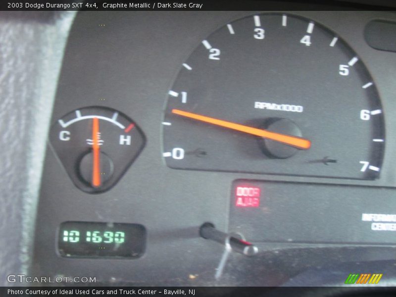 Graphite Metallic / Dark Slate Gray 2003 Dodge Durango SXT 4x4