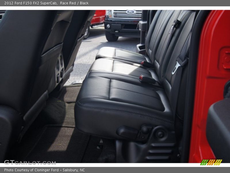 Race Red / Black 2012 Ford F150 FX2 SuperCab