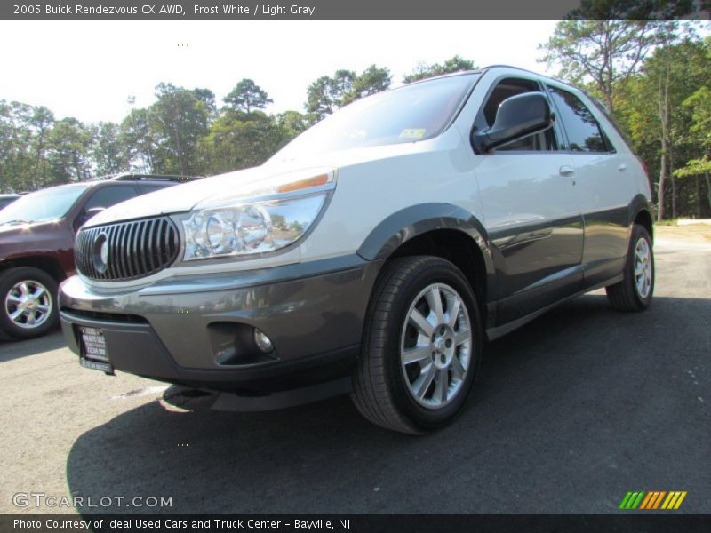 Frost White / Light Gray 2005 Buick Rendezvous CX AWD