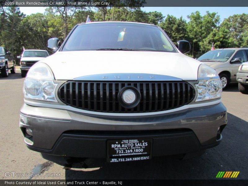 Frost White / Light Gray 2005 Buick Rendezvous CX AWD