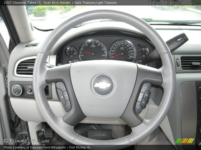 Silver Birch Metallic / Dark Titanium/Light Titanium 2007 Chevrolet Tahoe LS