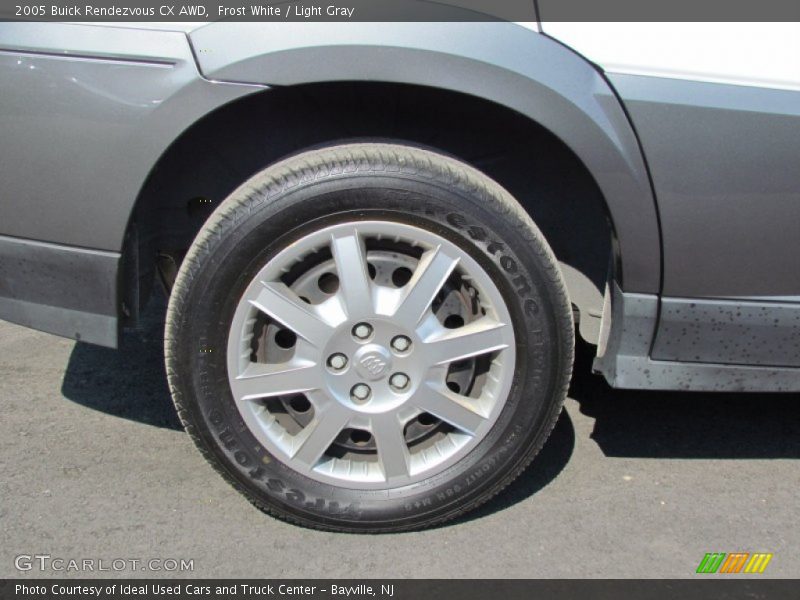 Frost White / Light Gray 2005 Buick Rendezvous CX AWD